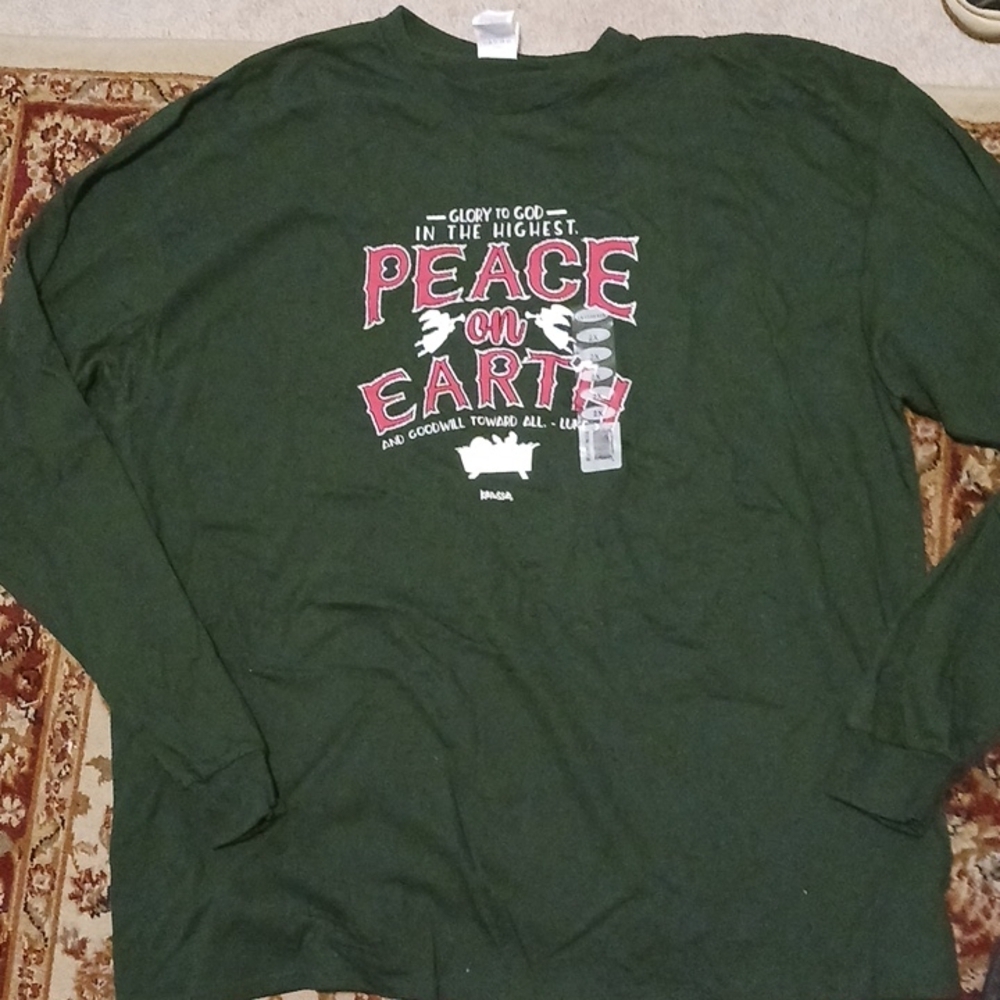 Delta pro weight green long sleeve Christmas shirt 2x